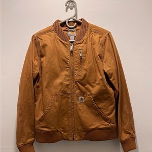 women’s carhartt bomber style jacket. size small.